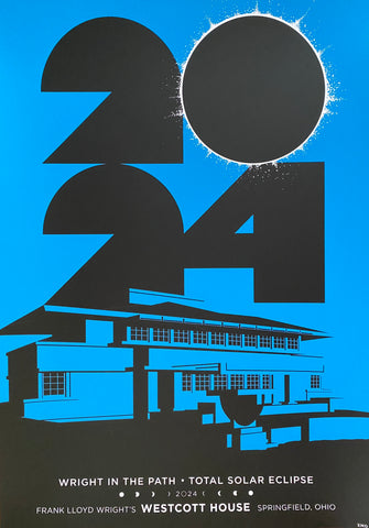 Westcott Solar Eclipse: Screen Printed Poster