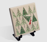 6x6 Perfect Tree Art Tile