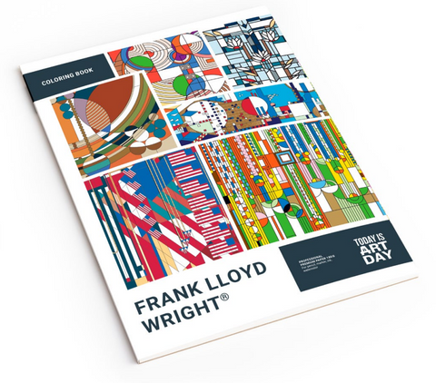 Frank Lloyd Wright Coloring Book