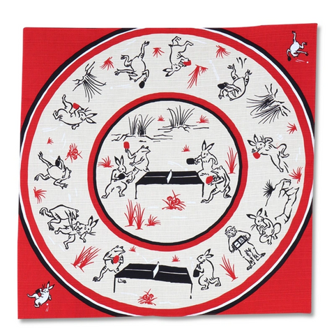 Furoshiki Giga Cartoon Ping Pong 19.5"