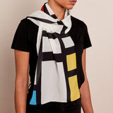 Mondrian Silk Scarf