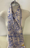 FLW Waterlilies Silk Scarf