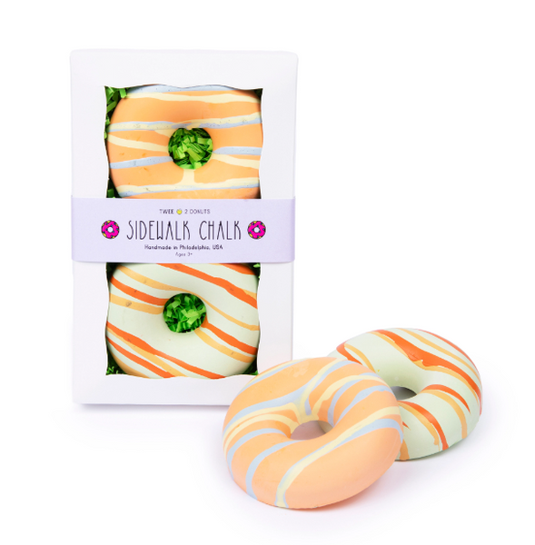 TWEE Clementine Double Drizzle Donut Sidewalk Chalk