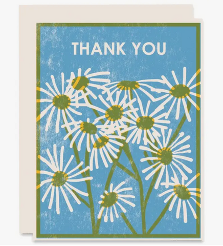 Daisy Garden Thank You Card