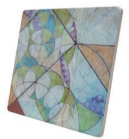 Bougainvillea Mural #4 Trivet