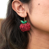 Kantha Apple Earrings