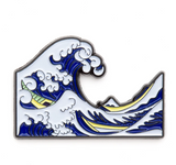 Hokusai - Great Wave Pin