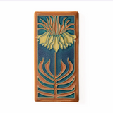 4x8 Persian Lily Art Tile - Yellow