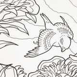 Hokusai Coloring Book