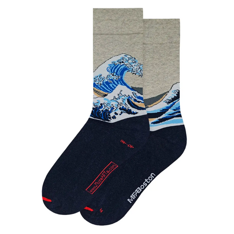 Katsushika Hokusai's Great Wave Socks
