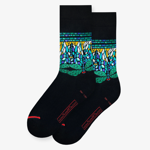 Louis Comfort Tiffany Library Lamp 3 Socks
