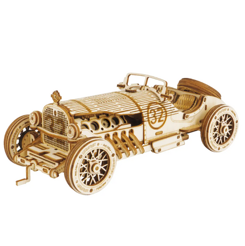 Grand Prix Car Wooden Puzzle