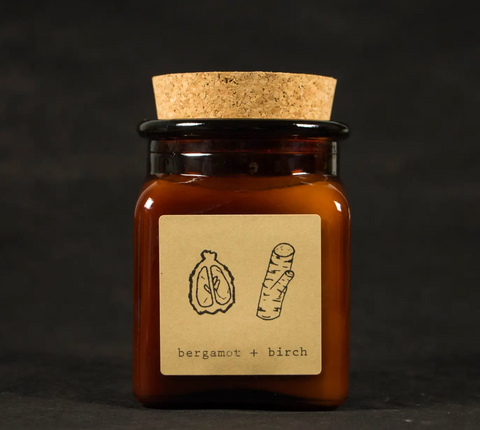 Bergamot + Birch Candle - 7.5 oz