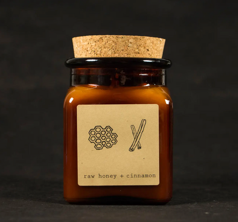 Raw Honey + Cinnamon Candle - 7.5 oz
