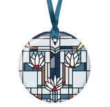 FLW Waterlilies Keepsake Ornament