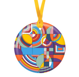 FLW Hoffman Rug Keepsake Ornament