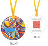 FLW Hoffman Rug Keepsake Ornament