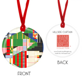 FLW Hillside Curtain Keepsake Ornament