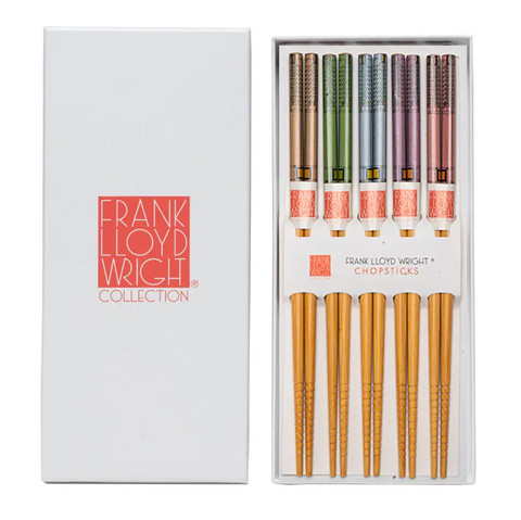 FLW Tree of Life 5PC Chopstick Set