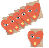 Heart Blink Mini Cards - Box of 6