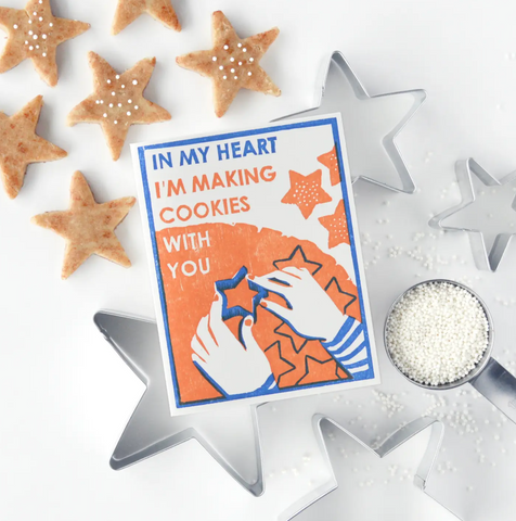 Making Cookies Holiday Card
