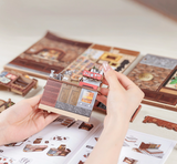 DIY Book Nook Kit - Corner Coffee Shop