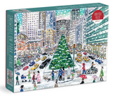 Michael Storrings Snowfall on Park Avenue 1000 Piece Puzzle