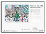 Michael Storrings Snowfall on Park Avenue 1000 Piece Puzzle