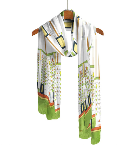 FLW Tree of Life Sheer Scarf