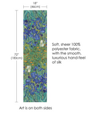 Van Gogh Irises Sheer Scarf