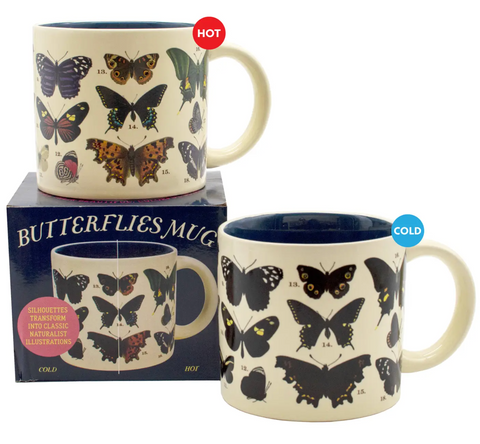 Butterflies Heat-Changing Mug