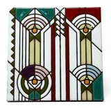 6x6 FLW April Showers Ceramic Tile