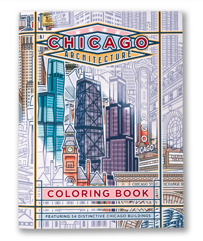 Chicago Architecture Coloring Book