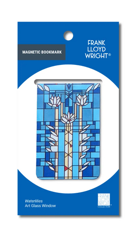 FLW - Waterlilies Magnetic Bookmark