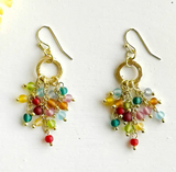 Kaleidoscope Cluster Earrings