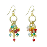 Kaleidoscope Cluster Earrings