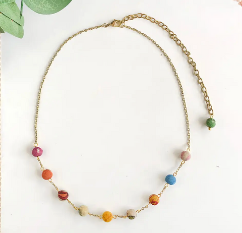 Kantha Cleo Necklace