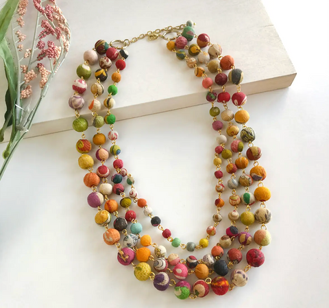 Kantha Karita Necklace