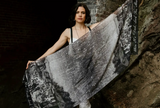 Stargazer Scarf with Falling Stars