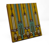 6x6 FLW Coonley House Ceramic Tile