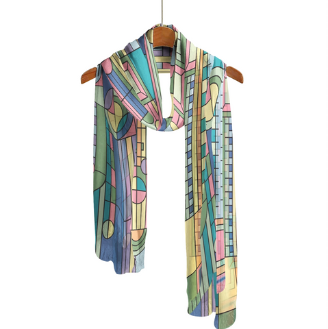 FLW Saguaro Forms Sheer Scarf