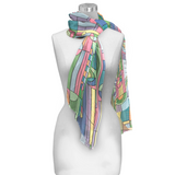 FLW Saguaro Forms Sheer Scarf