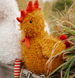 Bunnies By the Bay Plush Randy the Rooster