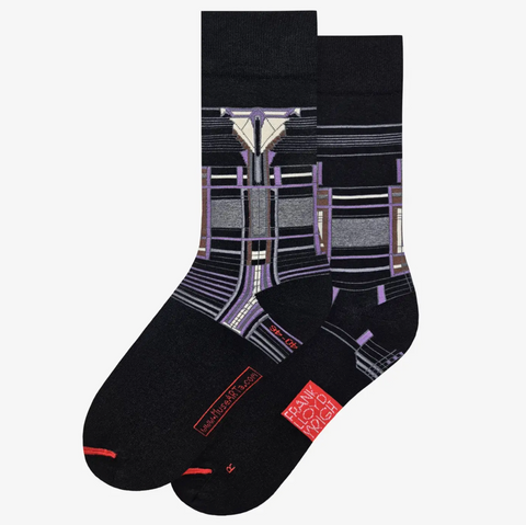 Bradley Art Glass Socks