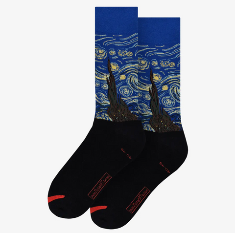 Vincent Van Gogh Starry Night Socks