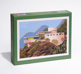 FLW Norman Lykes House Puzzle by artist Kim Smith