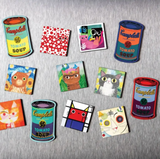 Artsy Cats Magnet Set