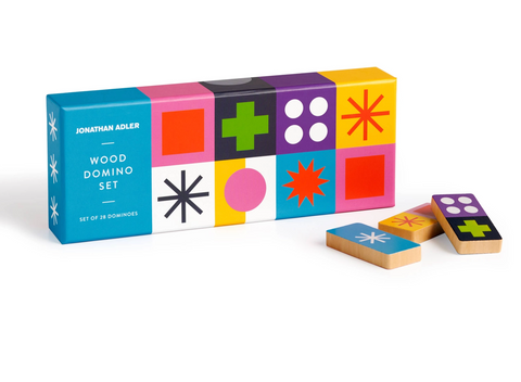 Jonathan Adler Helsinki Wood Domino Set