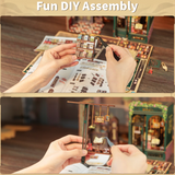 DIY Book Nook Kit - Owl Bookstore