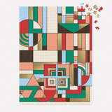 Frank Lloyd Wright December Gifts 1000 Piece Foil Puzzle